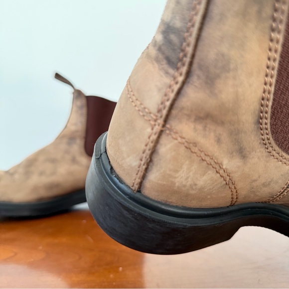 Blundstone 1306 Dress Rustic Brown Leather Chelsea Boots | AU 8 - Picture 9 of 9